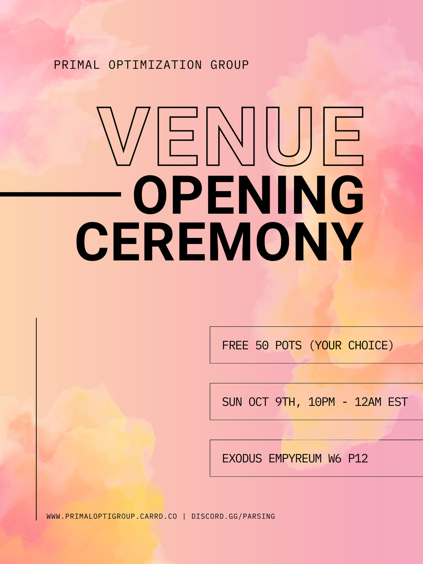 Opening Ceremony (Past) Poster