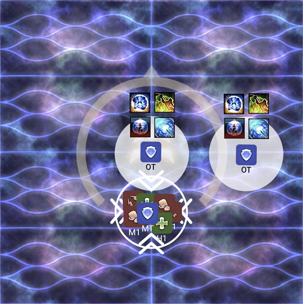 Group 1 N/W, Group 2 S/W